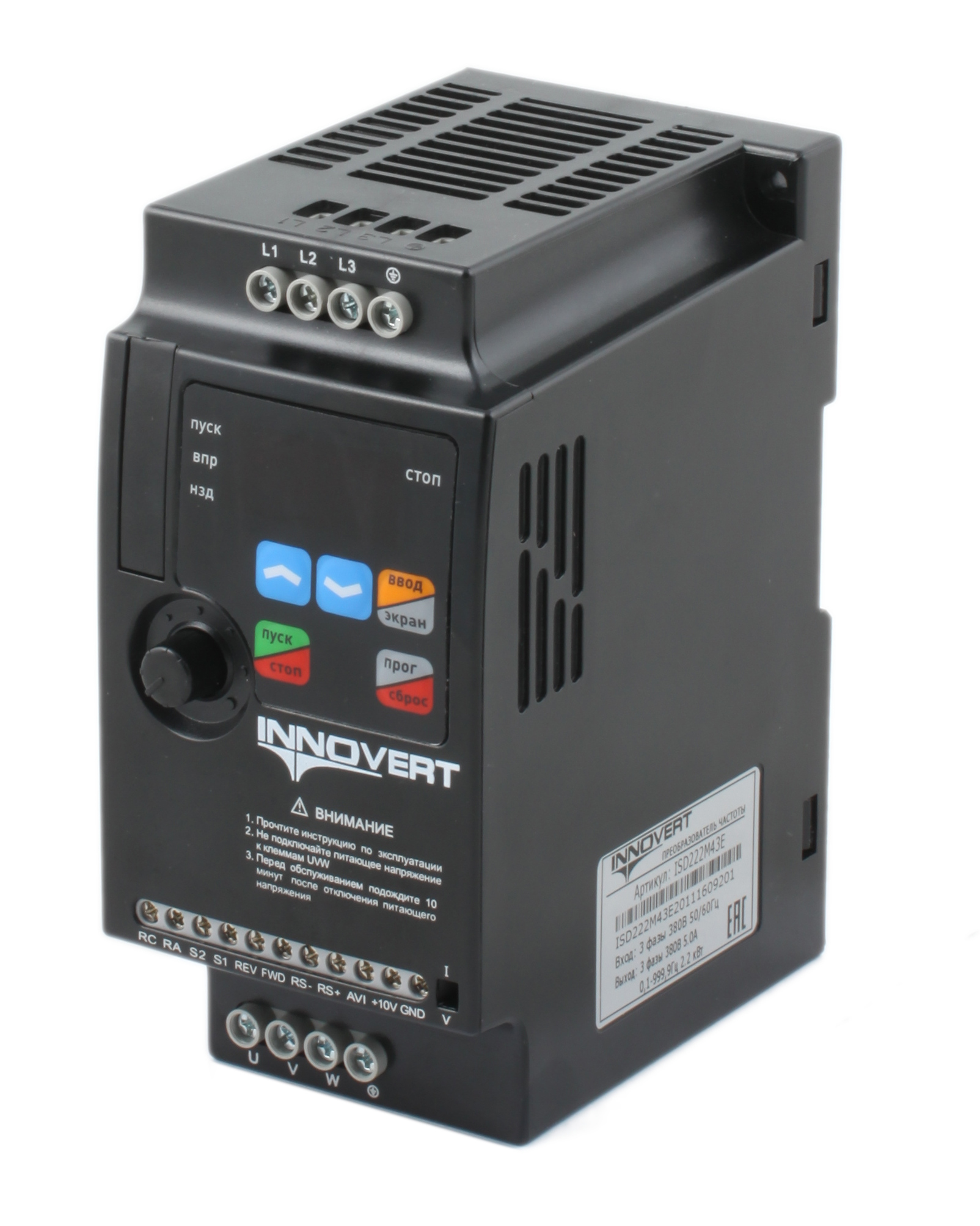 Частотный преобразователь INNOVERT IVD751B43E
