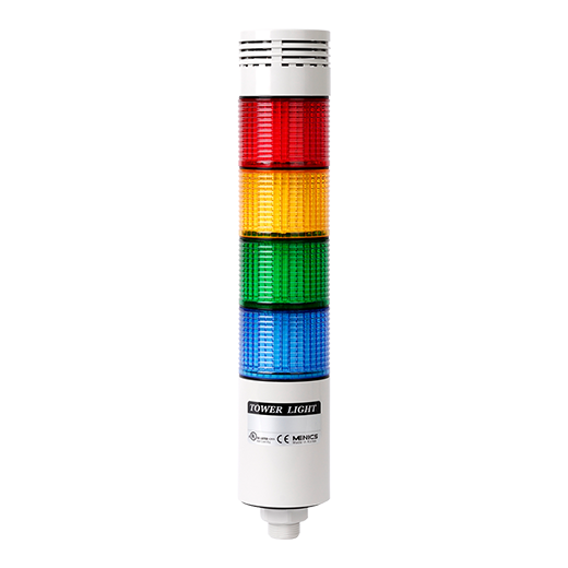 Светодиодная сигнальная колонна Autonics PTE-SCZ-4FF-RYGB
