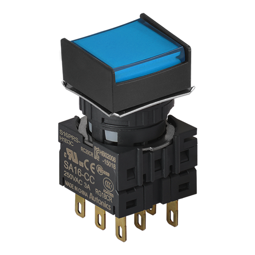 Кнопочный выключатель Autonics S16PRS-H2B3C