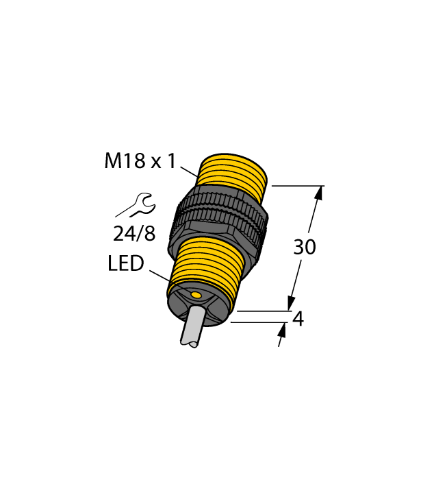 Индуктивный датчик TURCK NI10-P18-Y1X