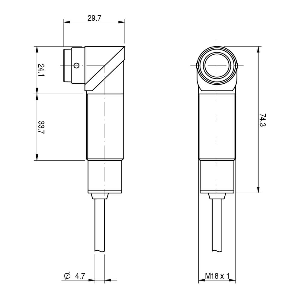 Оптический датчик Micro Detectors MPR/00-0A