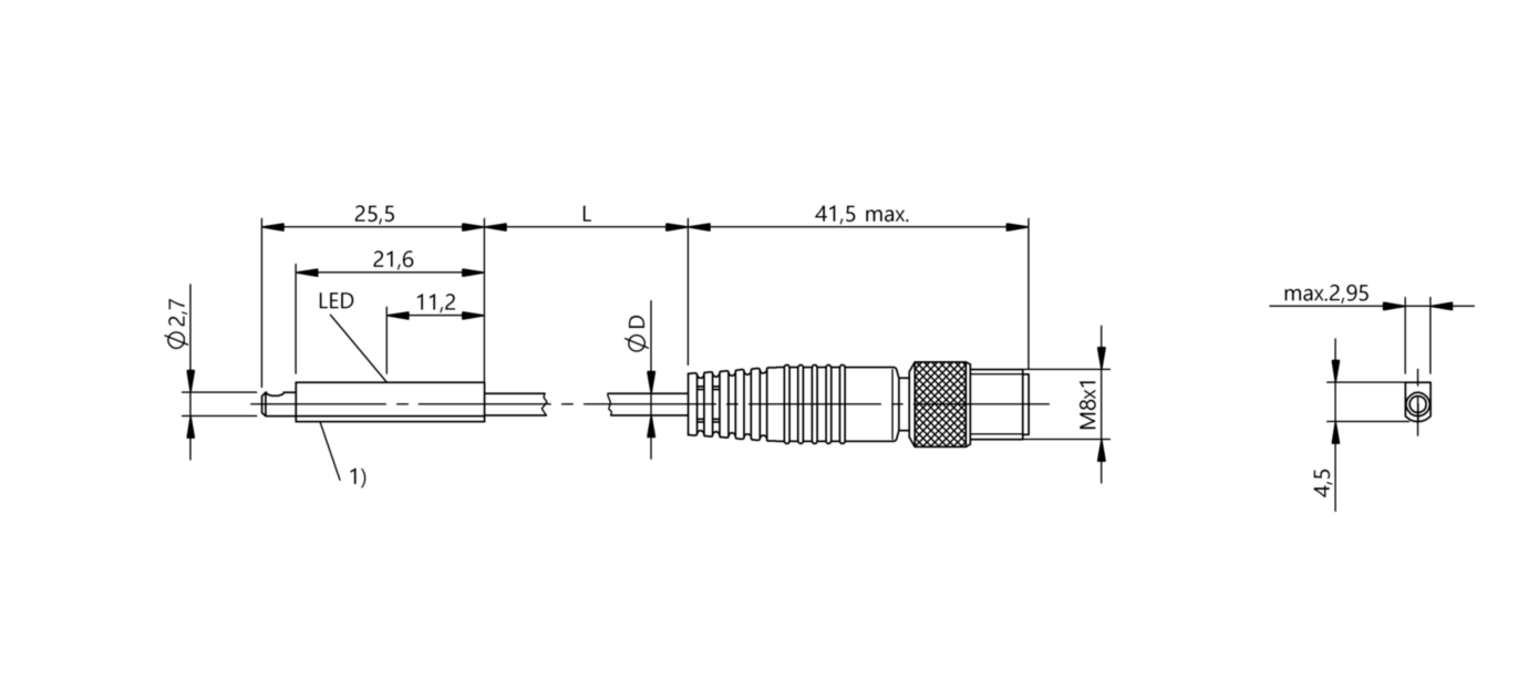 Магнитный датчик для цилиндра Balluff BMF 303K-PS-C-2A-SA2-S49-01