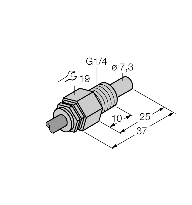 Датчик потока TURCK FCS-G1/4A4-NAEX0