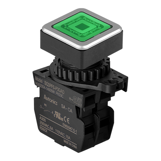 Кнопочный выключатель Autonics SQ3PFS-P3GAD