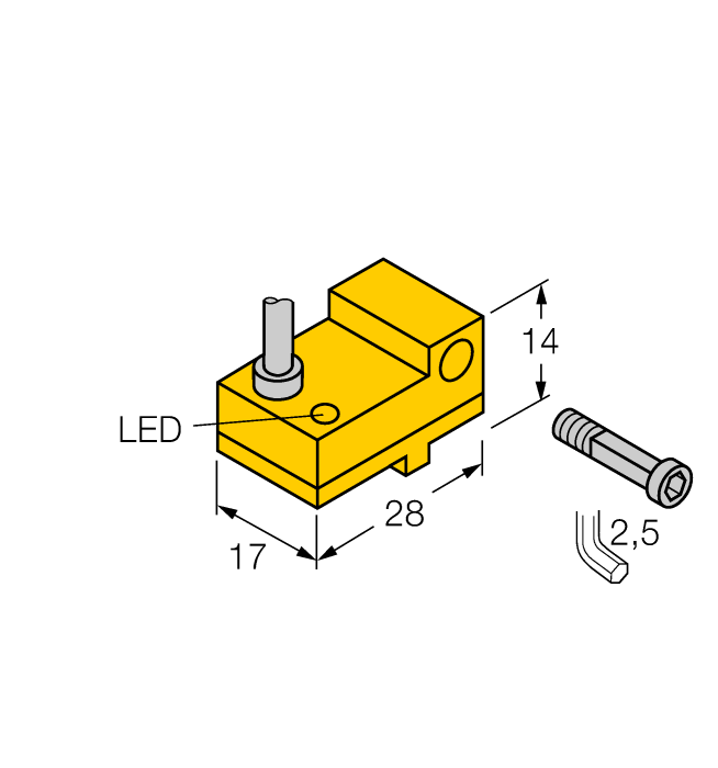 Магнитный датчик TURCK BIM-NST-Y1X