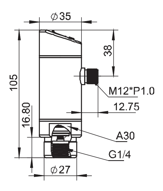 Датчик давления EMA Electronics PA1166