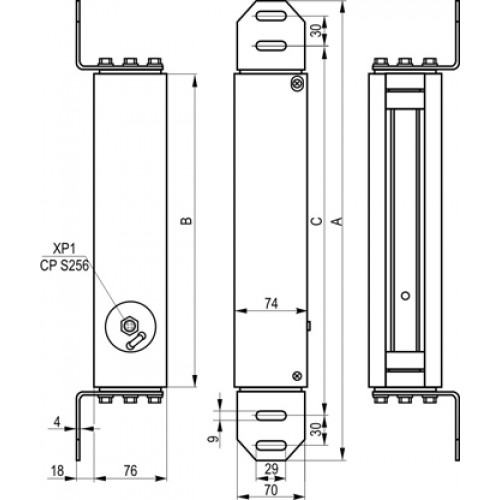 Световая завеса ТЕКО RPJ2-8-40-10-C