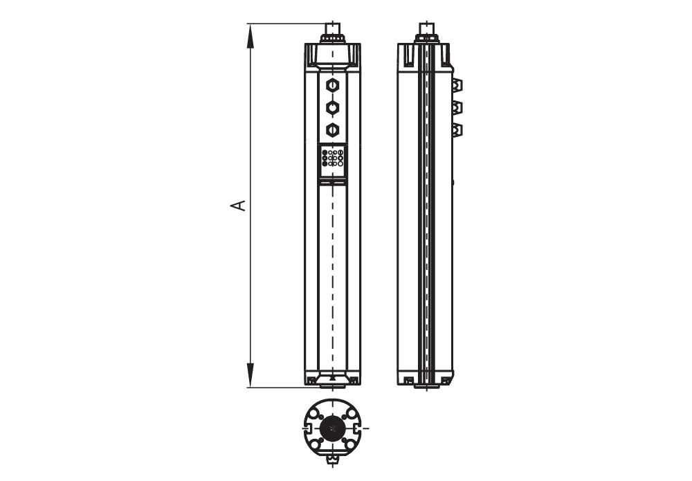 Cветовой барьер безопасности Schmersal SLC 425I-E/R0730-30-RFBC