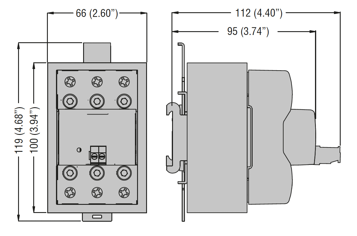 Твердотельное реле Lovato Electric HS2C6HV030A230
