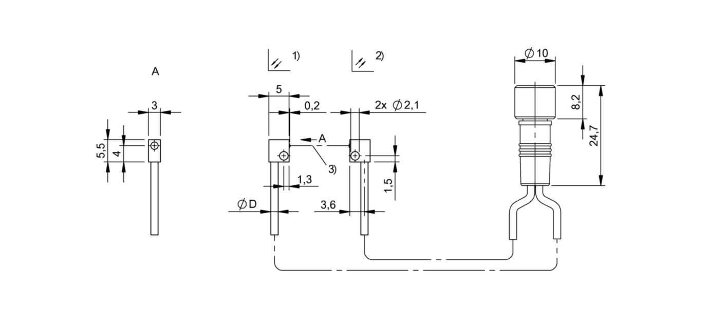 Оптоволоконный кабель Balluff BOH TK-R003-007-02-S49F