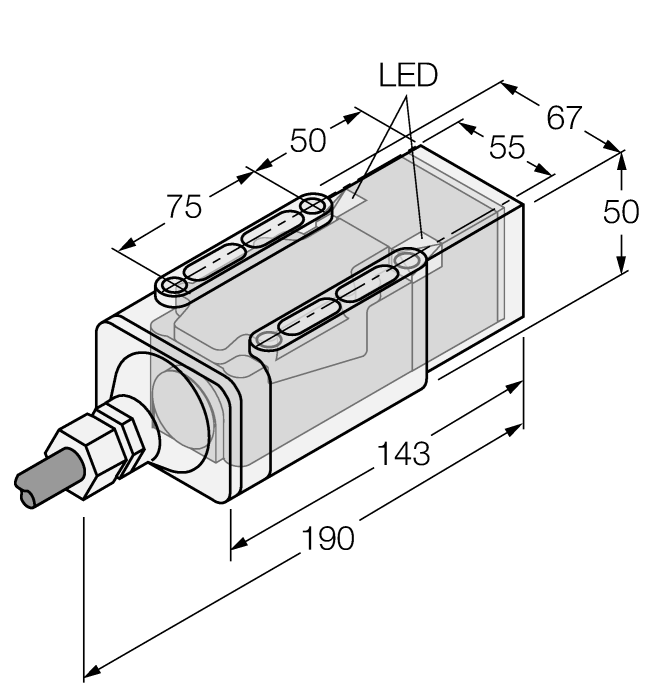 Индуктивный датчик TURCK NI35-CP40-VP4X2/S369-F 30M