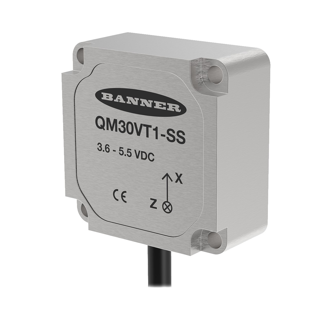 Датчик вибрации Banner QM30VT1-SS