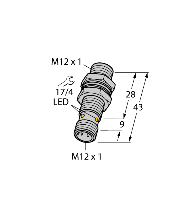 Индуктивный датчик TURCK BI2-G12K-AP6X-H1141