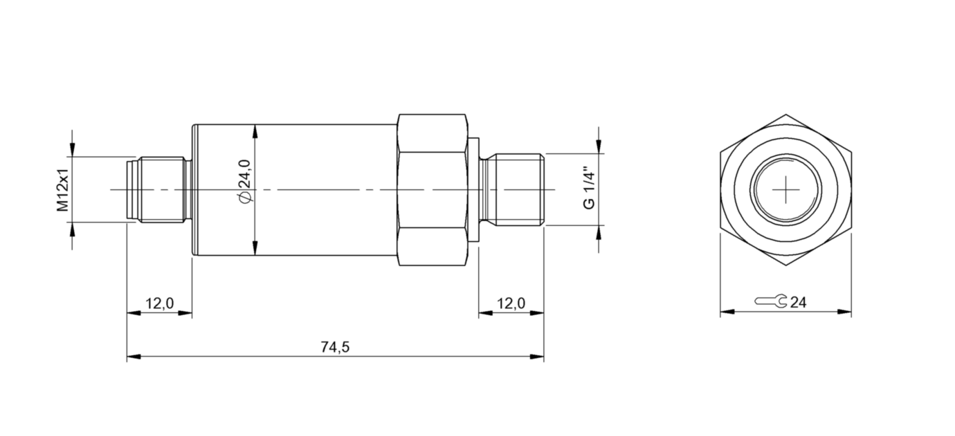 Датчик давления Balluff BSP B400-DV004-A08A1A-S4-005