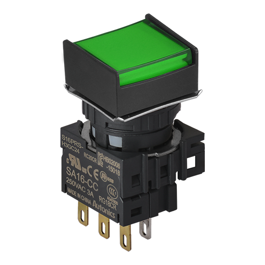 Кнопочный выключатель Autonics S16PRS-H4GC5