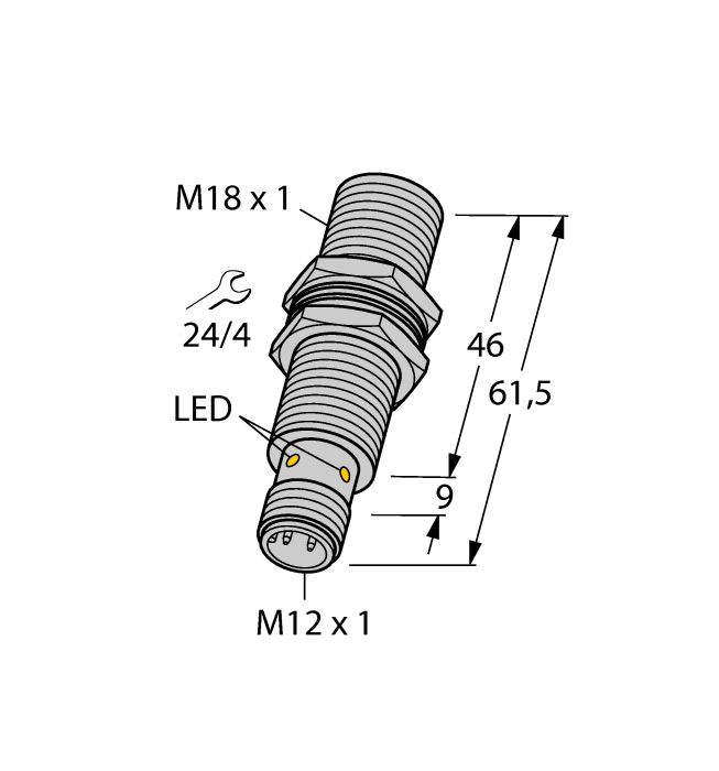 Индуктивный датчик TURCK BI5U-M18M-VP4X-H1141