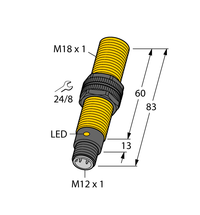 Емкостной датчик TURCK BC5-S18-AP4X-H1141/S250