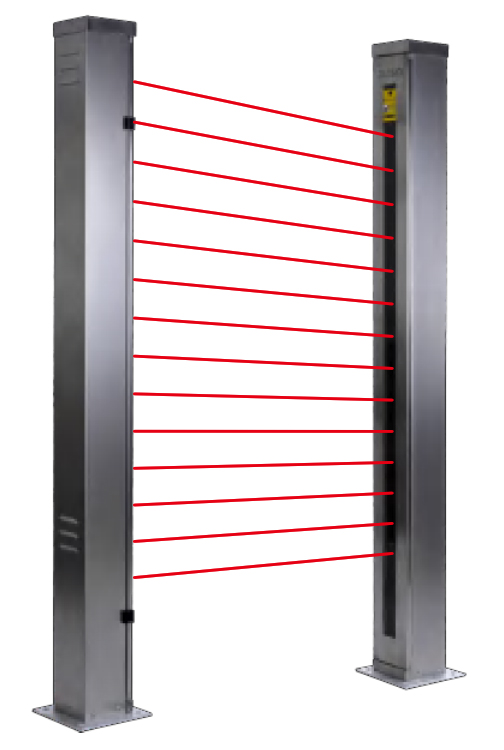 Световая завеса безопасности CYNDAR QSMT22/80-1680