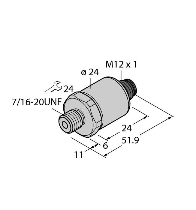Датчик давления TURCK PT500PSIG-1005-U1-H1143
