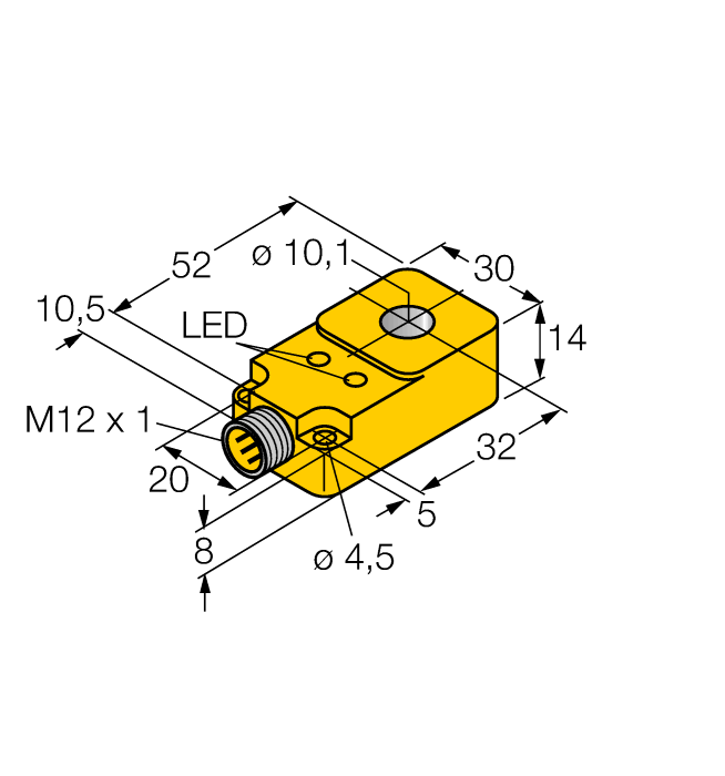 Кольцевой датчик TURCK BI10R-Q14-AP6X2-H1141