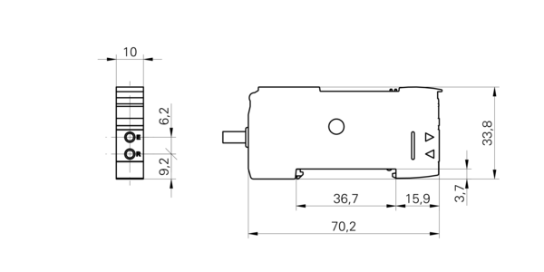 Усилитель для оптоволоконных датчиков Baumer FVDK 10P66YR