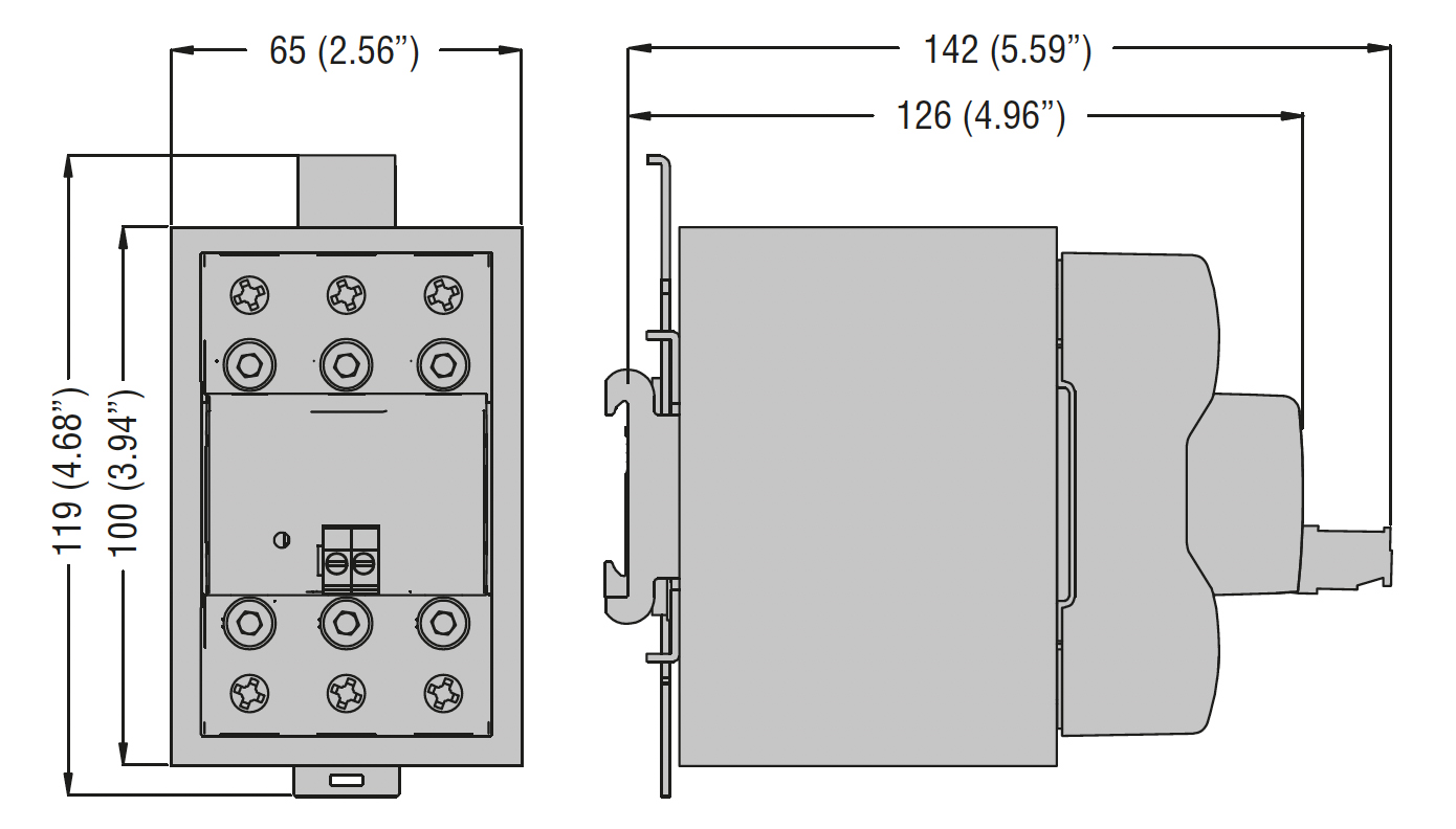 Твердотельное реле Lovato Electric HS3C6HV025D024