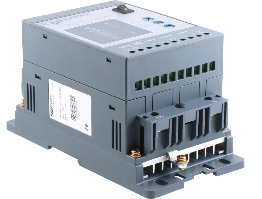 Устройство плавного пуска и остановки INNOVERT SSD402D21E