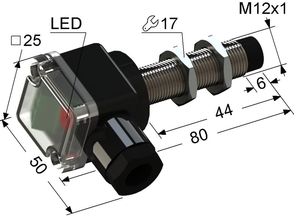 Индуктивный датчик Мега-К PS2-12М80-4N21-В