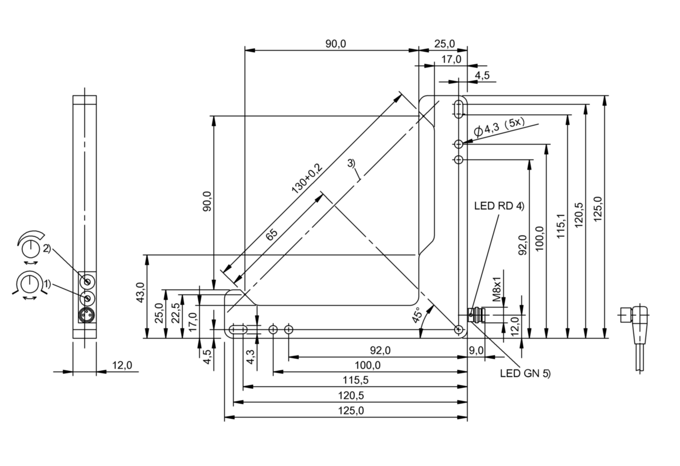 Щелевой датчик Balluff BWL 9090D-I012-S49