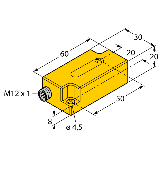 Инклинометр TURCK B1N360V-Q20L60-2LU3-H1151