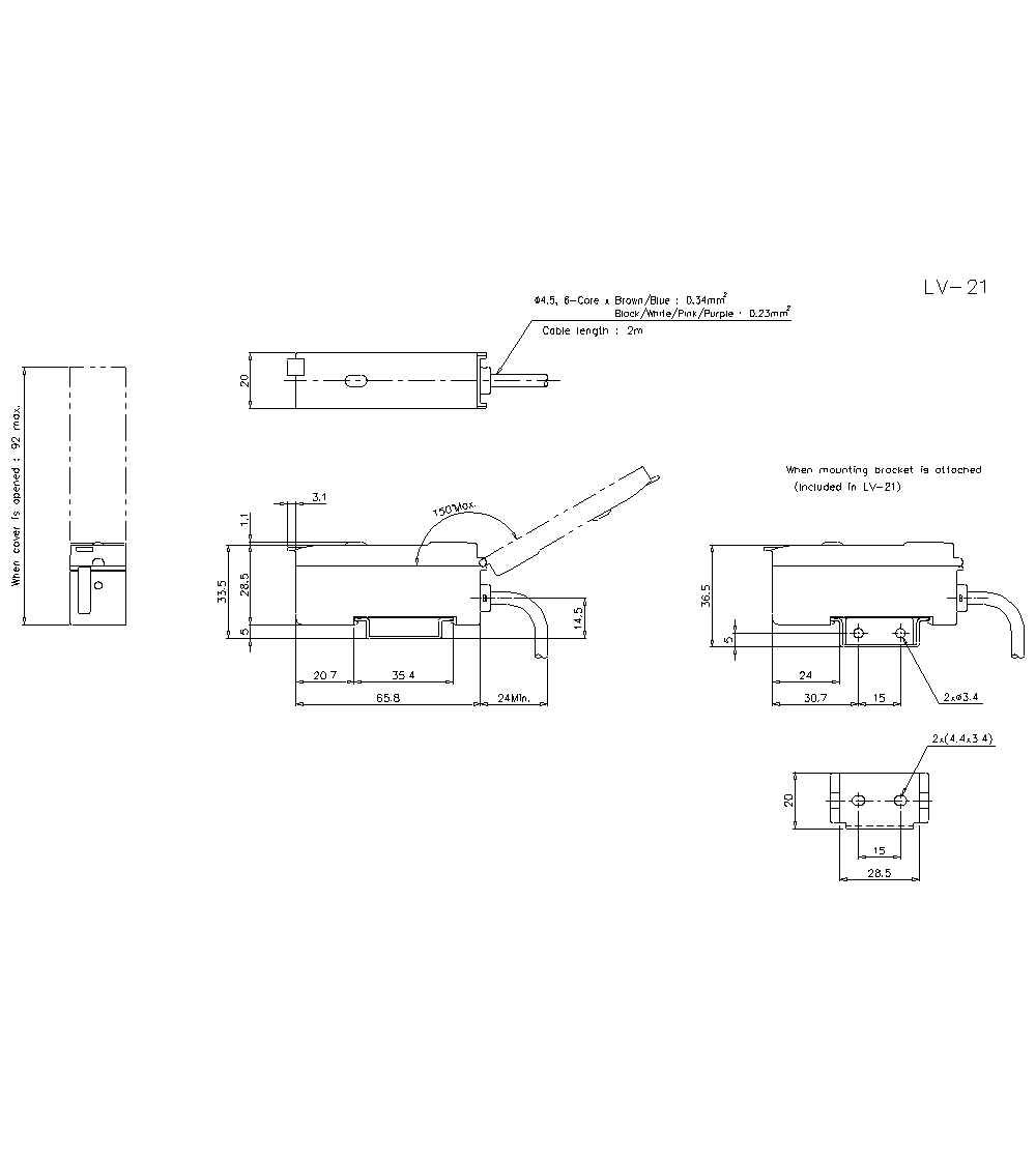 Усилитель KEYENCE LV-21AP