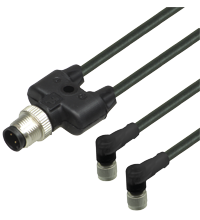 Y-образный разветвитель Pepperl Fuchs V3-WM-BK1,5M-PUR-U-T-V1-G