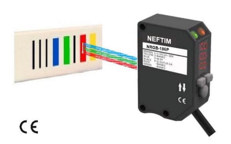 Датчик цвета NEFTIM NRGB-186N