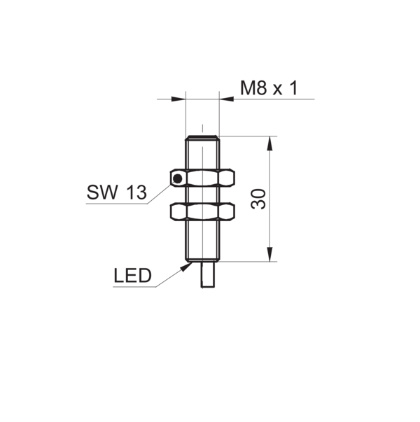 Магнитный датчик Baumer MFRM 08N1524/PL