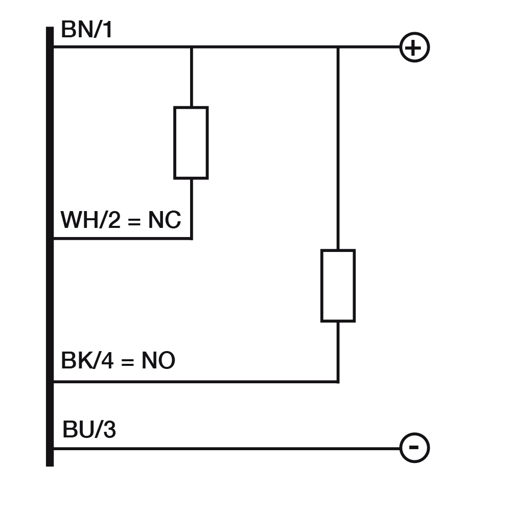 Емкостной датчик Micro Detectors CQ55/BN-3A