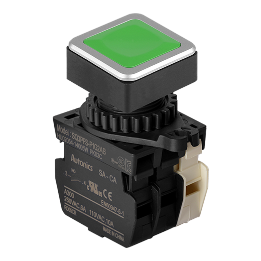 Кнопочный выключатель Autonics SQ3PFS-P1G2ABM
