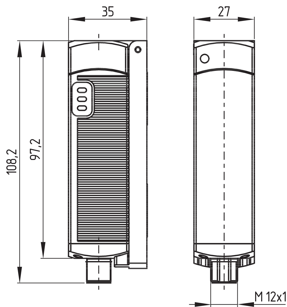 Индуктивный датчик безопасности Schmersal CSS14-34F0-S-D-M-ST