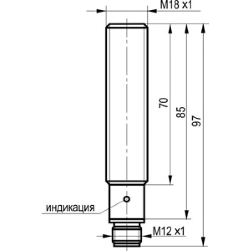 Оптический датчик ТЕКО OX AC42A-43P-2000-LZS4-F