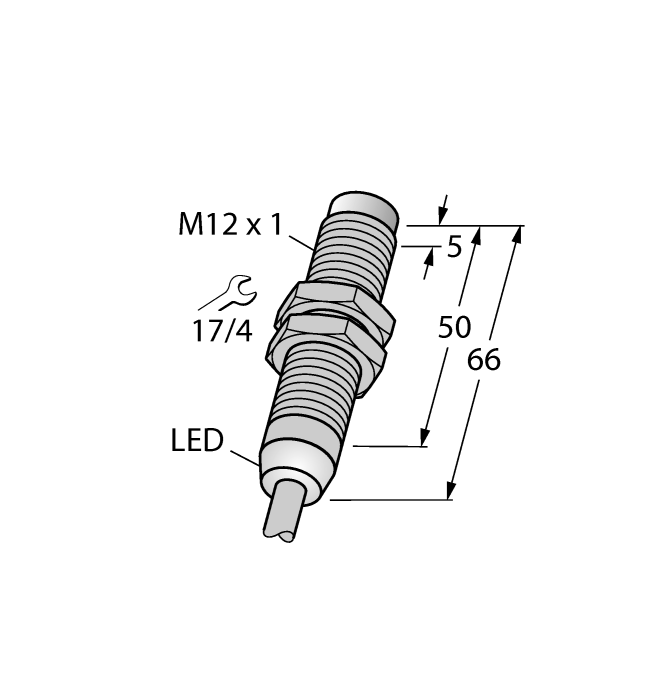 Индуктивный датчик TURCK NI4-M12-AP6X/S120