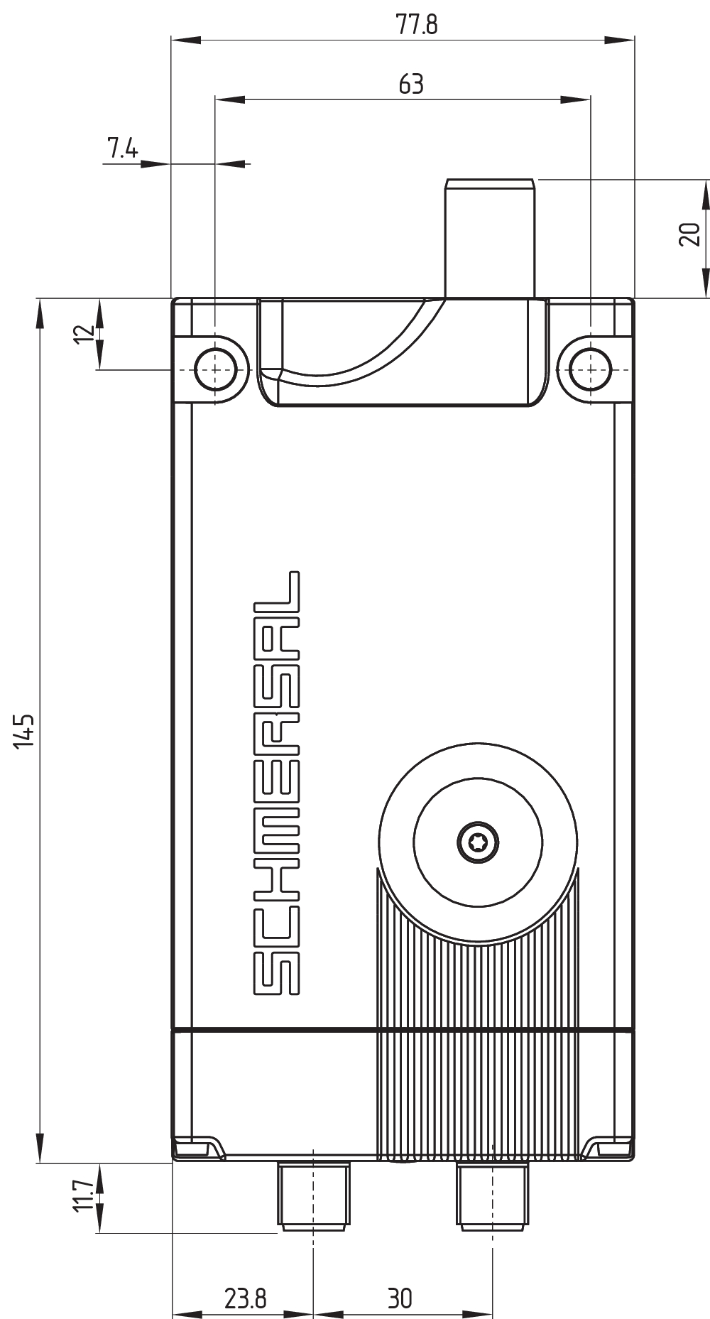 Дверной выключатель безопасности Schmersal AZM400Z-ST2-I1-2P2P-E
