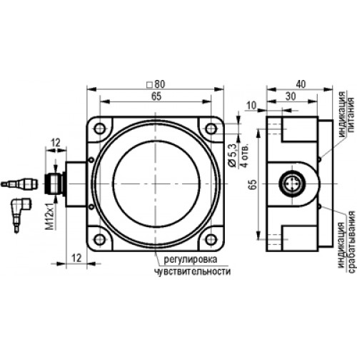 Кольцевой датчик ТЕКО ISN RC2P5-32N-R50-LZS4