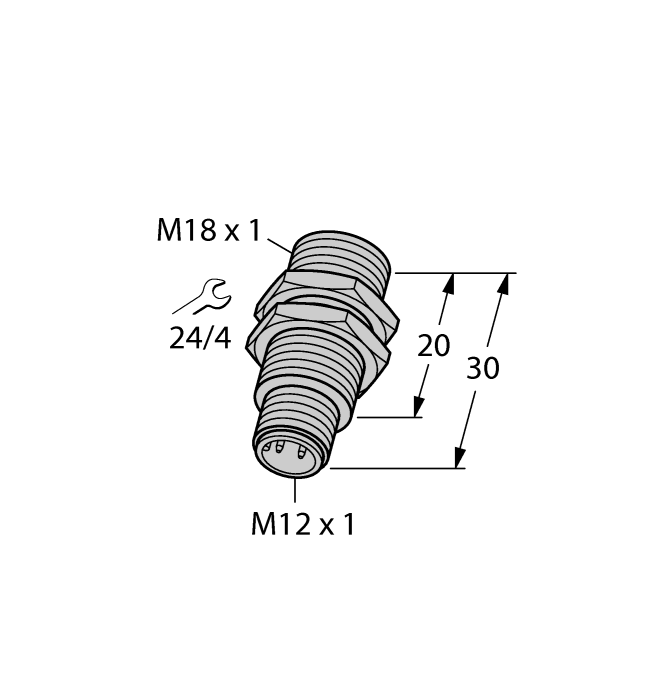 Индуктивный датчик TURCK BI5-G18KK-AP6-H1141