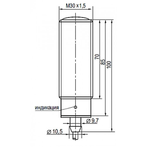 Оптический датчик ТЕКО OY AF81A-2-16-P