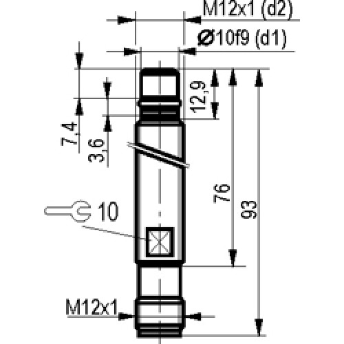 Индуктивный датчик ТЕКО ISB WC24S8-31P-1,5-ZS4-50