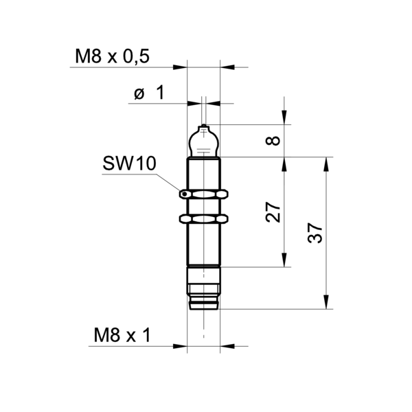 Прецизионный механический переключатель Baumer MY-COM M75N/S35