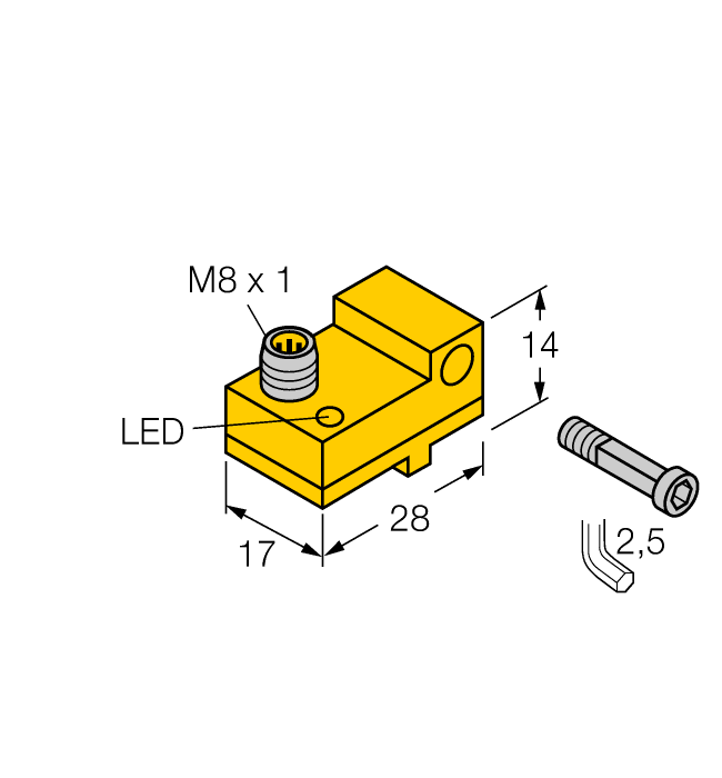 Магнитный датчик TURCK BIM-NST-AP6X-V1131