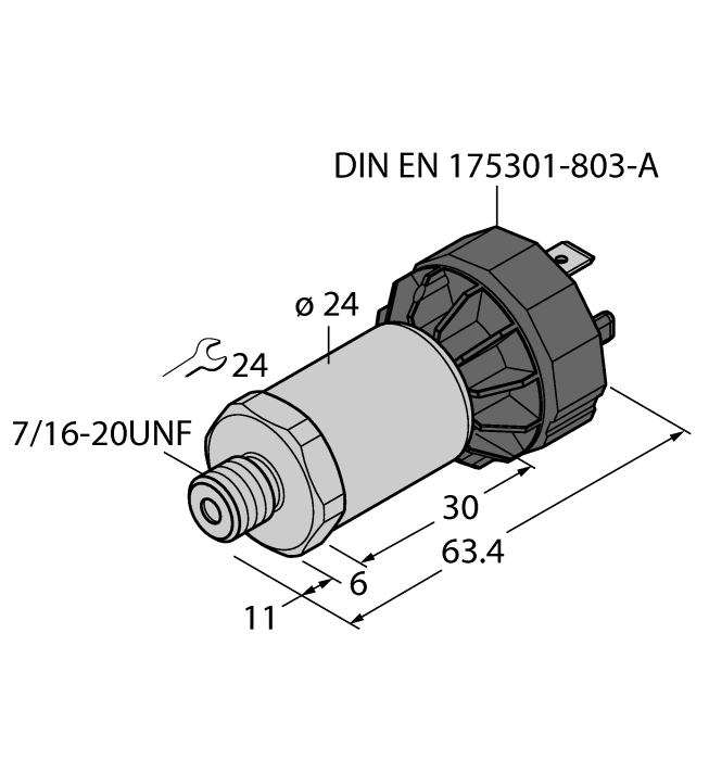 Датчик давления TURCK PT2000PSIG-2005-I2-DA91/X