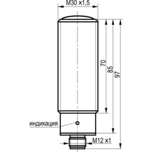 Оптический датчик ТЕКО OS AC81A-43P-150-LES4