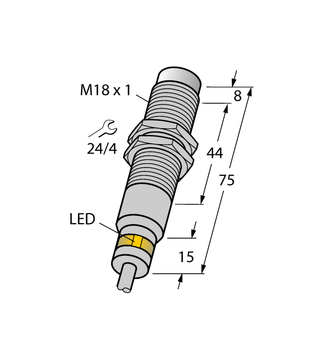 Индуктивный датчик TURCK NI7-EM18WD-AP6X/S929