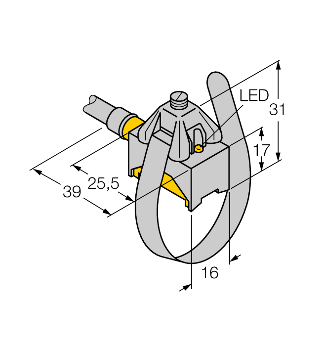 Магнитный датчик TURCK BIM-KST-AN6X